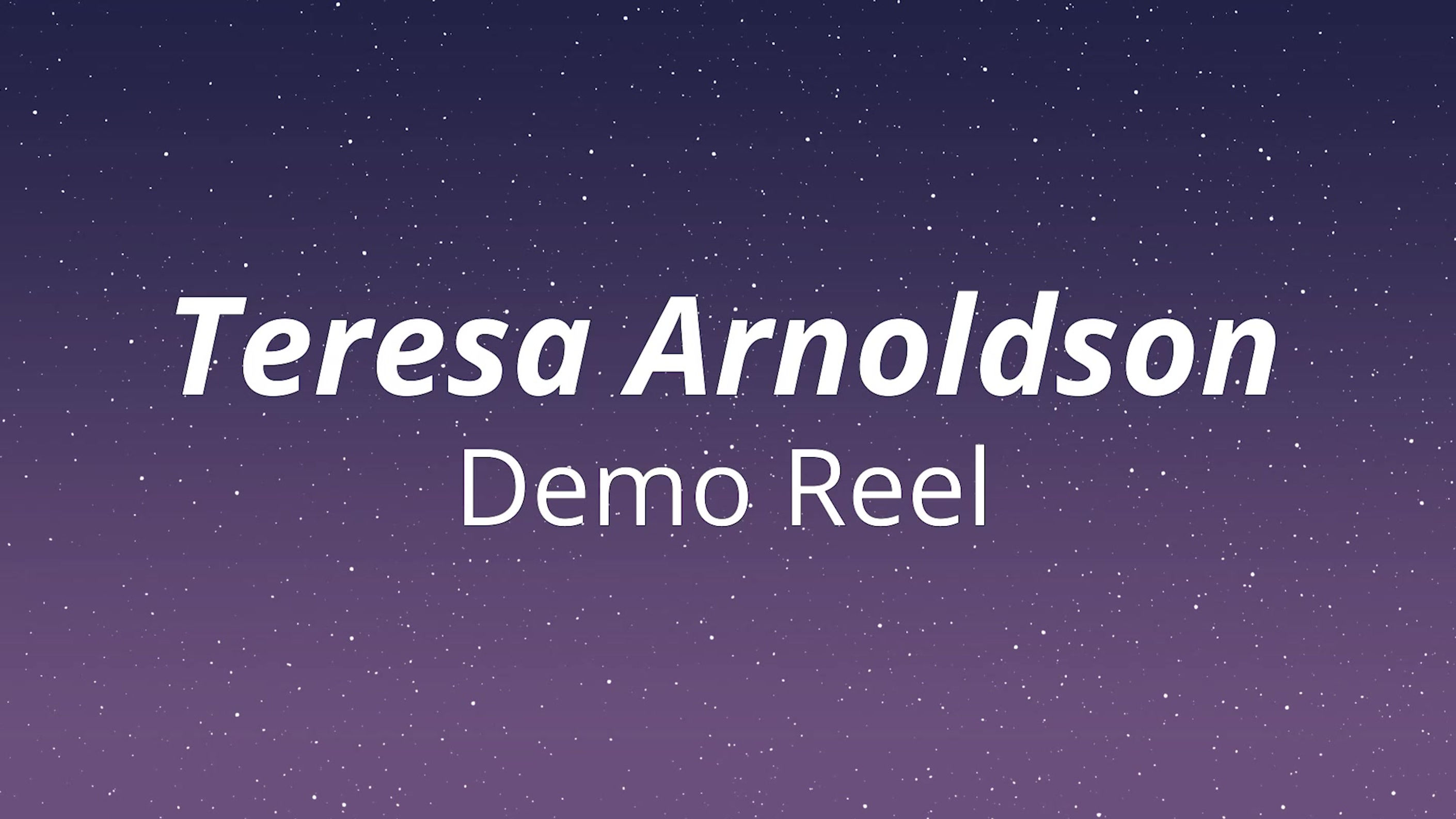 Demo Reel